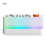 dreamglow speaker lichtgevende muziekdoos voor slaapkamer of ontspanning www.middo.nl