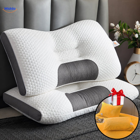 DreamGuard Pro honingraatkussen met 2 gratis kussenslopen – Geel