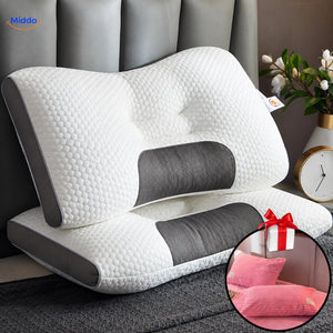 DreamGuard Pro honingraatkussen met 2 gratis kussenslopen – Roze