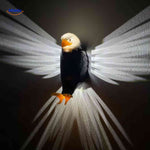eagleglow wandlamp adelaar 3d licht effect op muur www.middo.nl