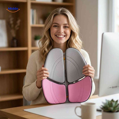 ergorest rugsteunkussen rugsteunkussen met verstelbare panelen www.middo.nl