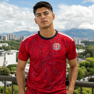 FIFA WK 2026 supportersshirt Costa Rica rood voetbalshirt voor heren