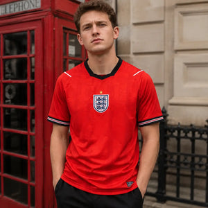 FIFA WK 2026 supportersshirt Engeland rood voetbalshirt voor heren