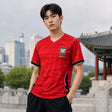FIFA WK 2026 supportersshirt Zuid-Korea rood voetbalshirt voor heren