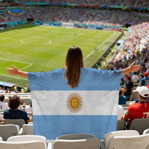 flagora cape argentinie vlag cape stadion supporter www.middo.nl