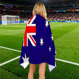 flagora cape australie vlag cape voetbalveld supporter www.middo.nl