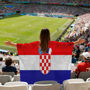 flagora cape kroatie vlag cape stadion supporter www.middo.nl