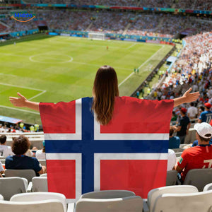 flagora cape noorwegen vlag cape stadion supporter www.middo.nl