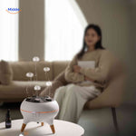 flamora diffuser gezellig in woonkamer met aroma uitstoot www.middo.nl