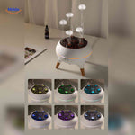 flamora diffuser met multicolor licht en wolk uitstoot www.middo.nl