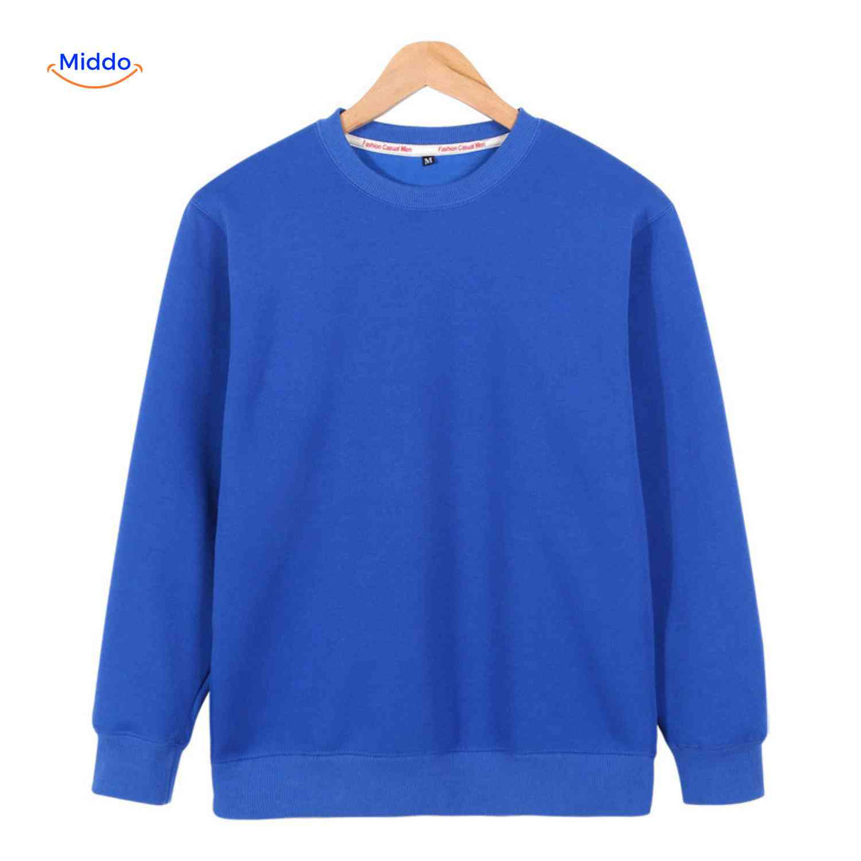 fleecora hoodie minimalistische sweater casual www.middo.nl
