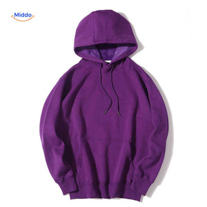 fleecora hoodie warme hoodie met capuchon unisex www.middo.nl
