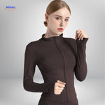 flexifit pro yoga jas bruin elegant design www.middo.nl