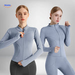 flexifit pro yoga jas duo blauw modern design www.middo.nl