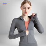 flexifit pro yoga jas grijs moderne uitstraling www.middo.nl