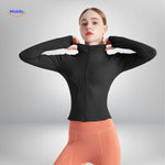flexifit pro yoga jas zwart strakke look www.middo.nl