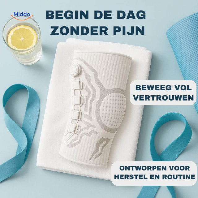 flexiguard kniebrace dual ondersteuning bescherming www.middo.nl