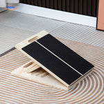 flexiplank stretchbord antislip houten stretchplank voor thuistraining www.middo.nl