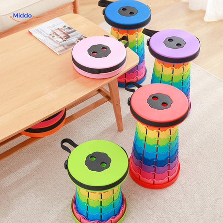 Flexistool™ Telescopische Verstelbare Kruk Met Antislipoppervlak