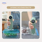 FoodSeal™ Vacuümmachine | Draadloos, Oplaadbaar en Compact