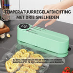 FoodSeal™ Vacuümmachine | Draadloos, Oplaadbaar en Compact