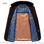 froston jas binnenkant met geruite voering en zachte kraag www.middo.nl