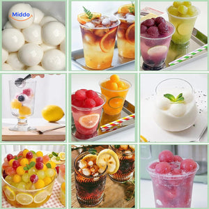 Frostsphere™ Ruimtebesparende Dunne Ijsblokjesvorm Voor Perfecte Drankjes