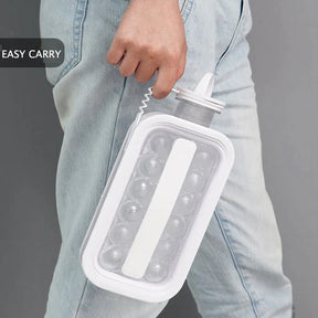 FrostyBalls-ijshouder in hand voor draaggemak