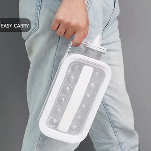 FrostyBalls-ijshouder in hand voor draaggemak