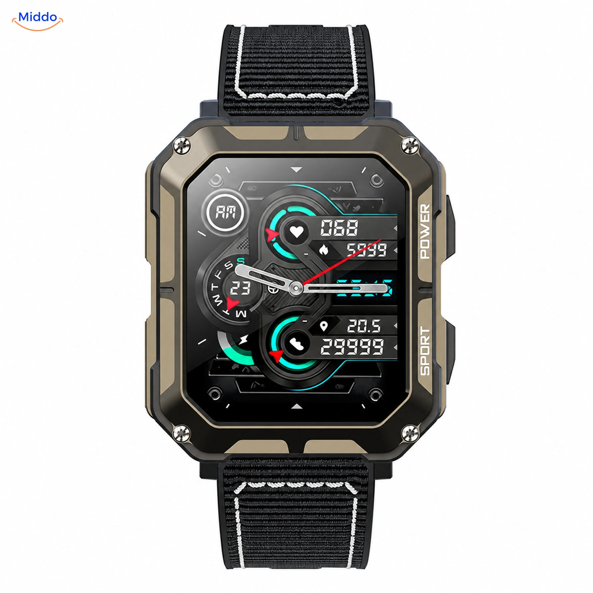 Galaxy Armor™ – Nylon zwart · Zwart