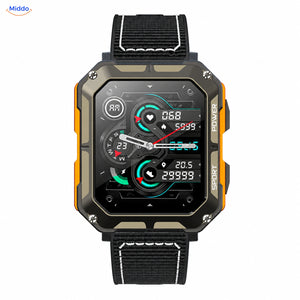 Galaxy Armor™ – Nylon zwart · Oranje