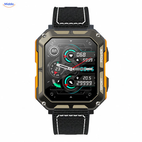 Galaxy Armor™ – Nylon zwart · Oranje