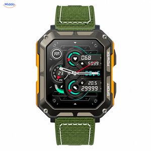 Galaxy Armor™ – Nylon groen · Oranje