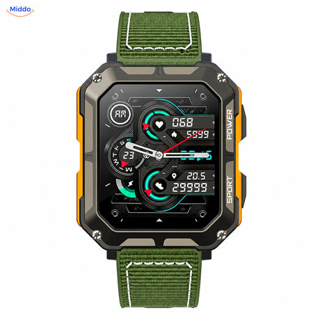 Galaxy Armor™ – Nylon groen · Oranje