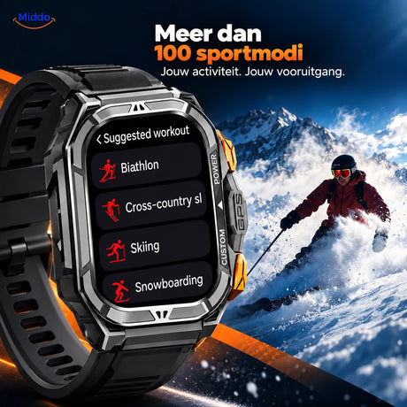 Galaxy Armor X5: meer dan 100 sportmodi voor jouw activiteiten