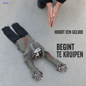 GhostEcho™ begint te kruipen zodra hij een geluid hoort