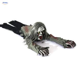 GhostEcho™ langharige kruipende halloweengeest