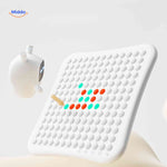 gobango spelcomputer led matrix bord met kleurrijke ontwerpen en robotinteractie www.middo.nl