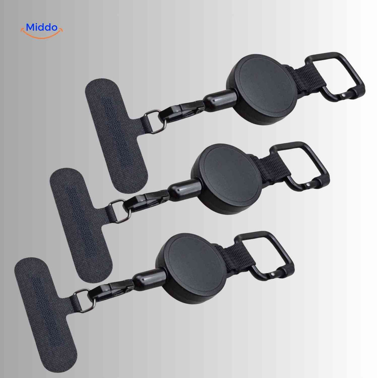griplock houder drie stuks telefoonclipwww.middo.nl