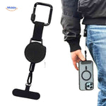 griplock houder met telefoon aan broekriemwww.middo.nl