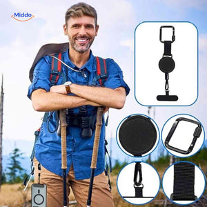 griplock houder telefoonhouder voor hikenwww.middo.nl