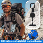 griplock houder uitrekbare anti diefstal telefoonhouderwww.middo.nl