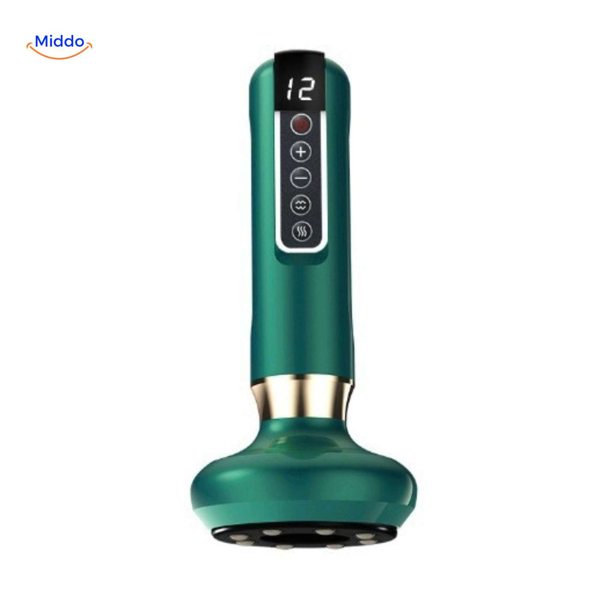 guashamax massager grijze variant met verstelbare intensiteit www.middo.nl