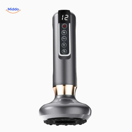 guashamax massager lichtgewicht draagbare versie in wit www.middo.nl