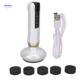 guashamax massager witte usb oplaadbare massageapparaat www.middo.nl