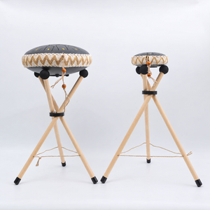 Houten standaard voor Harmonii klankdrum
