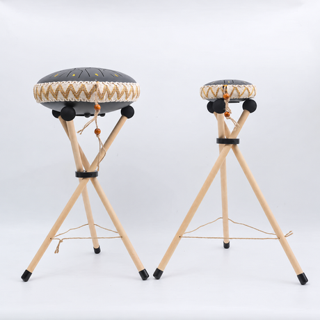 Houten standaard voor Harmonii klankdrum