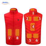 heatguard verwarmde bodywarmer 9 zwart middo.nl