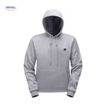 heatpro hoodie zwarte versie met verwarmingspads