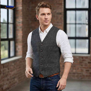 herringlux vest heren gilet klassieke stijl www.middo.nl